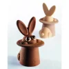 PAVONI Moule Chocolat Lapin Magique 12 x 10 cm x H 17 cm (x2)* Moules À Chocolat