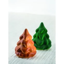PAVONI Moule Chocolat Mini Sapin de Noël Ø 9,5 x H 12 cm (x2)* Moules À Chocolat