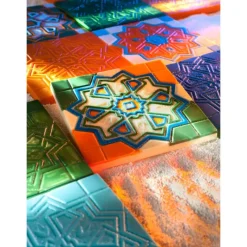 CHOCOLATE WORLD Moule Chocolat Mosaïque Orientale 99,5 mm (x2)* Moules À Chocolat