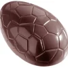 CHOCOLATE WORLD Moule Chocolat Oeuf Craquelé 5.7 cm (x12)* Moules À Chocolat