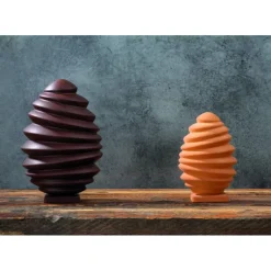 PAVONI Moule Chocolat Oeuf Pagoda 9,8 x 9,8 cm x H 15,1 cm (x2)* Moules À Chocolat