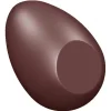 CHOCOLATE WORLD Moule Chocolat Oeuf Plat 3.2 cm (x24)* Moules À Chocolat