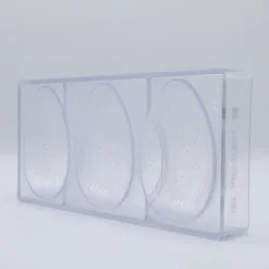 CHOCOLATE WORLD Moule Chocolat Oeuf Rayé 11,8 cm (x3)* Moules À Chocolat