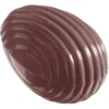 CHOCOLATE WORLD Moule Chocolat Oeuf Rayé 3.2 cm (x32)* Moules À Chocolat