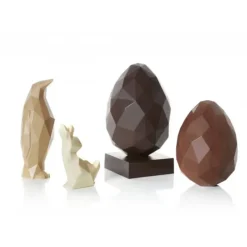 BARRY Moule Chocolat Pingouin Origami 18 cm (x2)* Moules À Chocolat