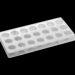 PAVONI Moule Chocolat Polycarbonate Praline Diamant Ø 2,5 x H 1,4 cm (x24)* Moules À Chocolat