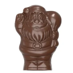 CHOCOLATE WORLD Moule Chocolat Père Noël 8,4 x 6 cm (x4)* Moules À Chocolat