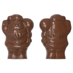 CHOCOLATE WORLD Moule Chocolat Père Noël 8,4 x 6 cm (x4)* Moules À Chocolat
