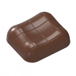 Chocolat Form Moule Chocolat Rectangle Rayé 35x31 mm (x21)* Moules À Chocolat