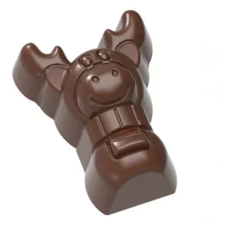 CHOCOLATE WORLD Moule Chocolat Renne Rudolph 3,9 cm (x18)* Moules À Chocolat