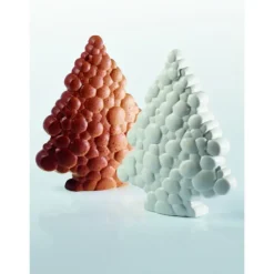 PAVONI Moule Chocolat Sapin de Noël Bolla 16 x 6,5 cm x H 20 cm (x2)* Moules À Chocolat