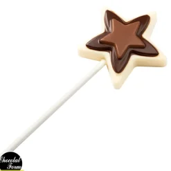 CHOCOLATE WORLD Moule Chocolat Sucette Étoile (x4)* Moules À Chocolat