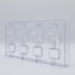 CHOCOLATE WORLD Moule Chocolat Sucette Étoile (x4)* Moules À Chocolat