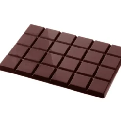 CHOCOLATE WORLD Moule Chocolat Tablette 24 Carrés (x2)* Moules À Chocolat