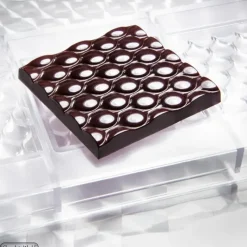 CHOCOLATE WORLD Moule Chocolat Tablette Bubbles (x3)* Moules À Chocolat