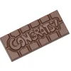 CHOCOLATE WORLD Moule Chocolat Tablette Congrats (x4)* Moules À Chocolat