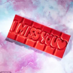 CHOCOLATE WORLD Moule Chocolat Tablette I Miss You (x4)* Moules À Chocolat