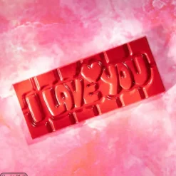 CHOCOLATE WORLD Moule Chocolat Tablette I love You (x4)* Moules À Chocolat