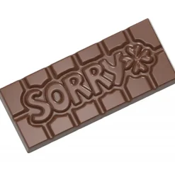 CHOCOLATE WORLD Moule Chocolat Tablette Sorry (x4)* Moules À Chocolat