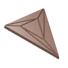 Chocolat Form Moule Chocolat Triangle Design (x4)* Moules À Chocolat