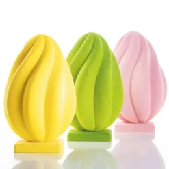 PAVONI Moule Chocolat Œuf Helical Ø 14 x H 21,8 cm (x2)* Moules À Chocolat