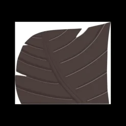 CUISINEADDICT Moule Embout de Bûche 9012 Feuille 9,3 x 8 cm (x6)* Moules À Chocolat