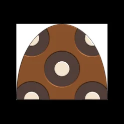 CUISINEADDICT Moule Embout de Bûche 9004 Ronds 9 x 7,5 cm (x6)* Moules À Chocolat