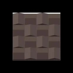 CUISINEADDICT Moule Embout de Bûche Carré 9002 Panier 8 cm (x6)* Moules À Chocolat