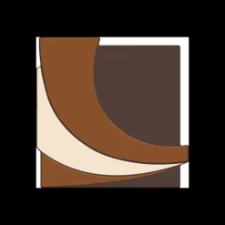 CUISINEADDICT Moule Embout de Bûche Carré 9007 Design 8,3 x 8,2 cm (x6)* Moules À Chocolat