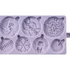 KAREN DAVIES Moule en Silicone 7 Boules de Noël* Moule Silicone