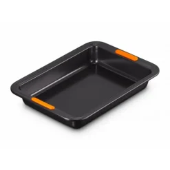 LE CREUSET Moule Gâteaux Rectangulaire Anti-Adhésif 33 x 23 cm* Moules À Gâteaux
