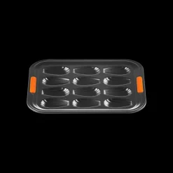 LE CREUSET Moule Madeleines Anti-Adhésif 12 Empreintes 34 x 27 cm* Moule Anti-adhésif|Moules À Gâteaux
