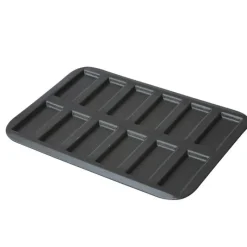 GOBEL Moule Mini Financier 12 empreintes 7,5 cm Anti-adhérent* Moule Anti-adhésif