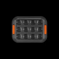 LE CREUSET Moule Mini-Muffins Antiadhésif 12 Empreintes 30,3 x 22,7 cm* Moule Anti-adhésif|Moules À Gâteaux
