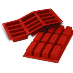 SILIKOMART Moule professionnel à petit cake silicone souple* Moule Silicone