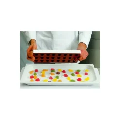 SILIKOMART Moule Pâte de Fruit Fraise 24 empreintes 10ml Professional* Moule Silicone