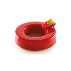 SILIKOMART Moule Silicone 6 Anneaux Ring 79 ml Professional* Moule Silicone|Moules À Gâteaux