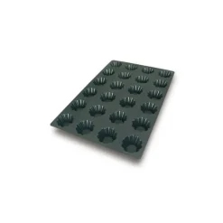 SILIKOMART Moule Silicone 24 Briochettes Ø7,9 x 3,5 cm 84ml Professional* Moule Silicone