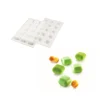 SILIKOMART Moule Silicone 15 Carrés Bombés 4 x 4 cm 30ml Professional* Moule Silicone
