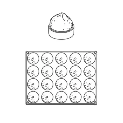 PAVONI Moule Silicone 20 Citrons 65 ml Cédric Grolet* Moule Silicone|Moules À Gâteaux