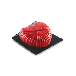 SILIKOMART Moule Silicone 6 Coeurs Lovely 8,2 x 7,7 cm x H 3,1 cm Professional* Moule Silicone|Moules À Gâteaux