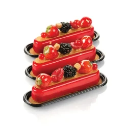 SILIKOMART Moule Silicone 10 Eclairs 13x2,5 cm Professional* Moule Silicone