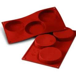 SILIKOMART Moule Silicone 3 Florentins 10,3 cm x H 2 cm* Moule Silicone|Moules À Gâteaux