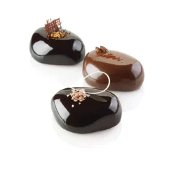 SILIKOMART Moule Silicone 6 Galets 8,7 x 6,3 cm 110ml Professional* Moule Silicone