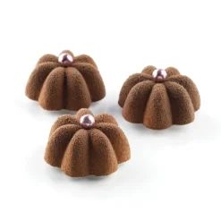 SILIKOMART Moule Silicone 77 Mini Charlottes Ø3,5 x H1,5 cm 8,5ml Professional* Moule Silicone