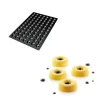 SILIKOMART Moule Silicone 77 Mini Savarins Ø4,1 x H1,2 cm 12ml Professional* Moule Silicone