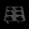 FLEXIPAN DEMARLE Moule Silicone 6 Muffins Ø 7 cm* Moule Anti-adhésif|Moule Silicone
