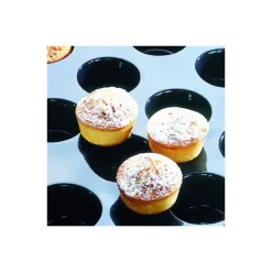 FLEXIPAN Moule Silicone 40 Muffins 5 cm x H 2,9 cm* Moule Silicone|Moules À Gâteaux