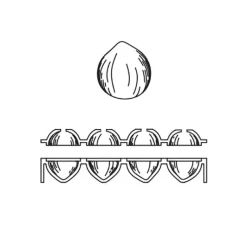 PAVONI Moule Silicone 8 Noisettes 82 ml Cédric Grolet* Moule Silicone|Moules À Gâteaux