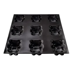 FLEXIPAN DEMARLE Moule Silicone 9 Oursons 9 x 5,5 cm* Moule Anti-adhésif|Moule Silicone